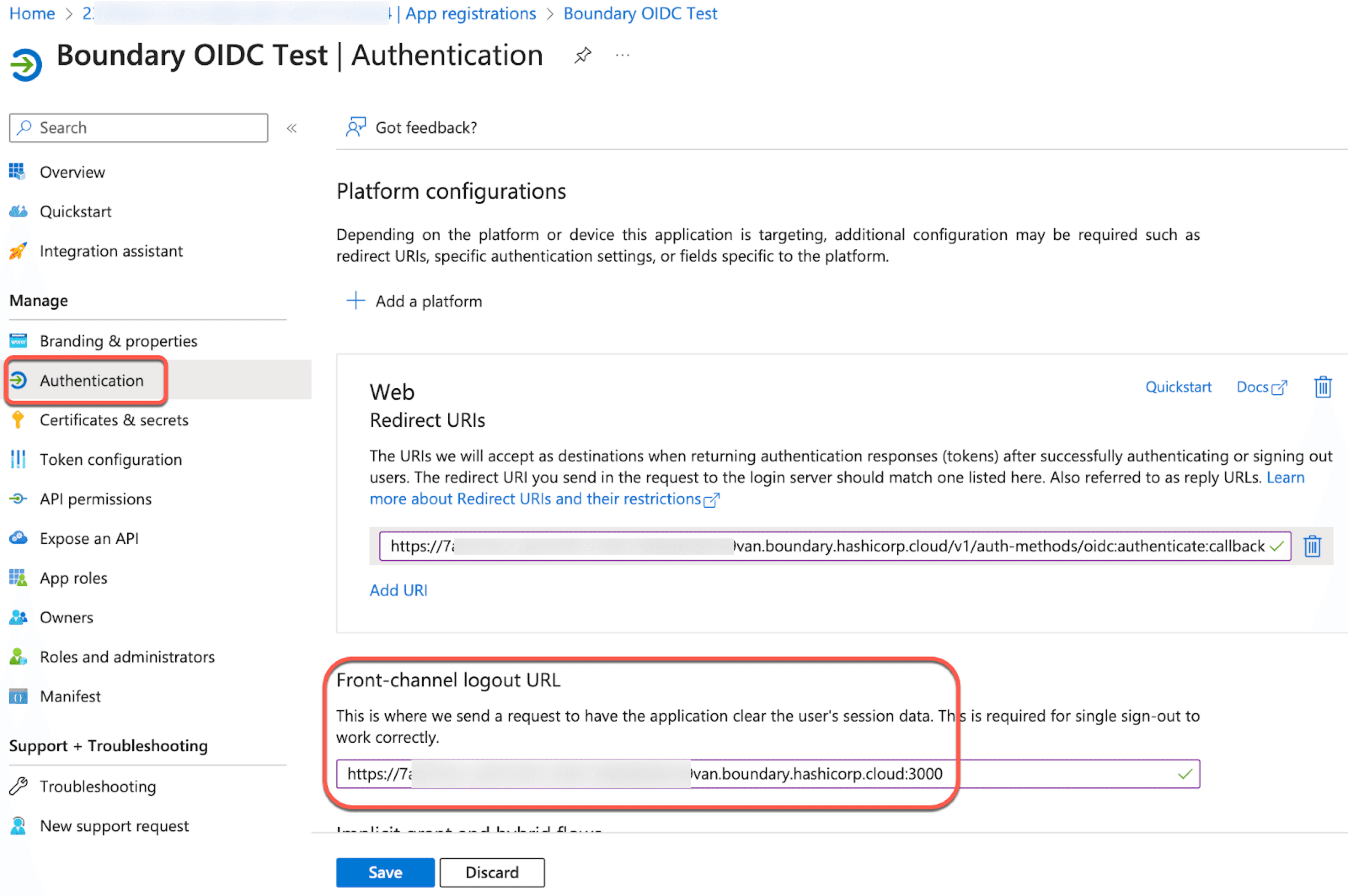 Azure App Settings